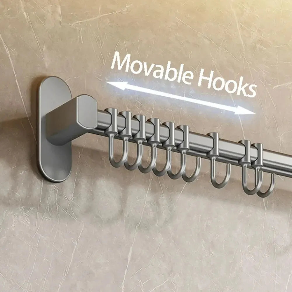 Kitchen Organizer Hooks Wall Hangers Rack for Kitchen Utensils Knife Holder Cutting Board Spoon Lid Storage Accessories