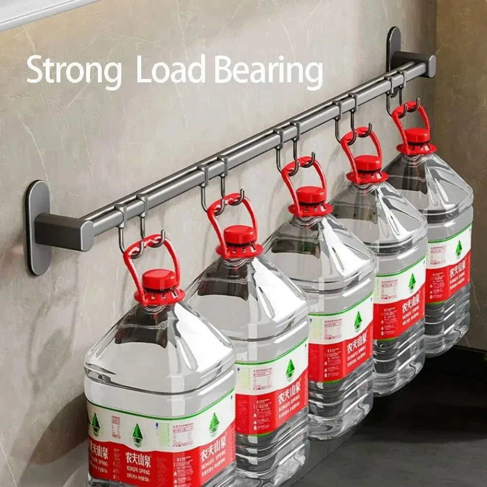Kitchen Organizer Hooks Wall Hangers Rack for Kitchen Utensils Knife Holder Cutting Board Spoon Lid Storage Accessories