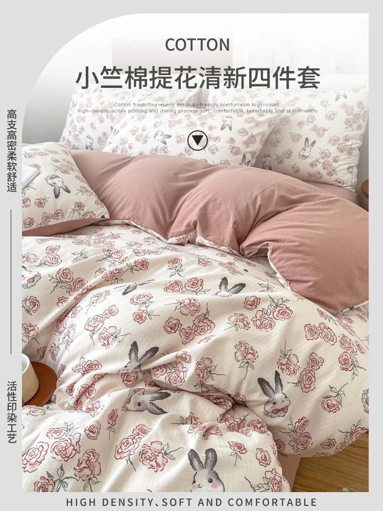 Bedclothes Bed Sheets Duvet Cover Set Bedding Bed Linen Set 2 People 220x240 200x220 2 Seater Bedspreads Free Shipping