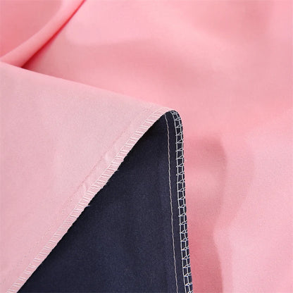 Embroidery Bedding Set High Quality Skin Friendly Quilt Cover Set Solid Color Bed Cover Set Single Double Queen Duvet Cover