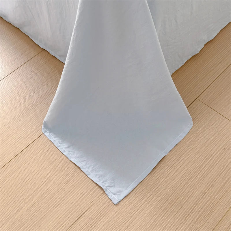 Korean Style Bedding Set with Pillowcase bed sheet Single Full Size Bed Linen Duvet Cover Set Queen/King Double Comforter Cover